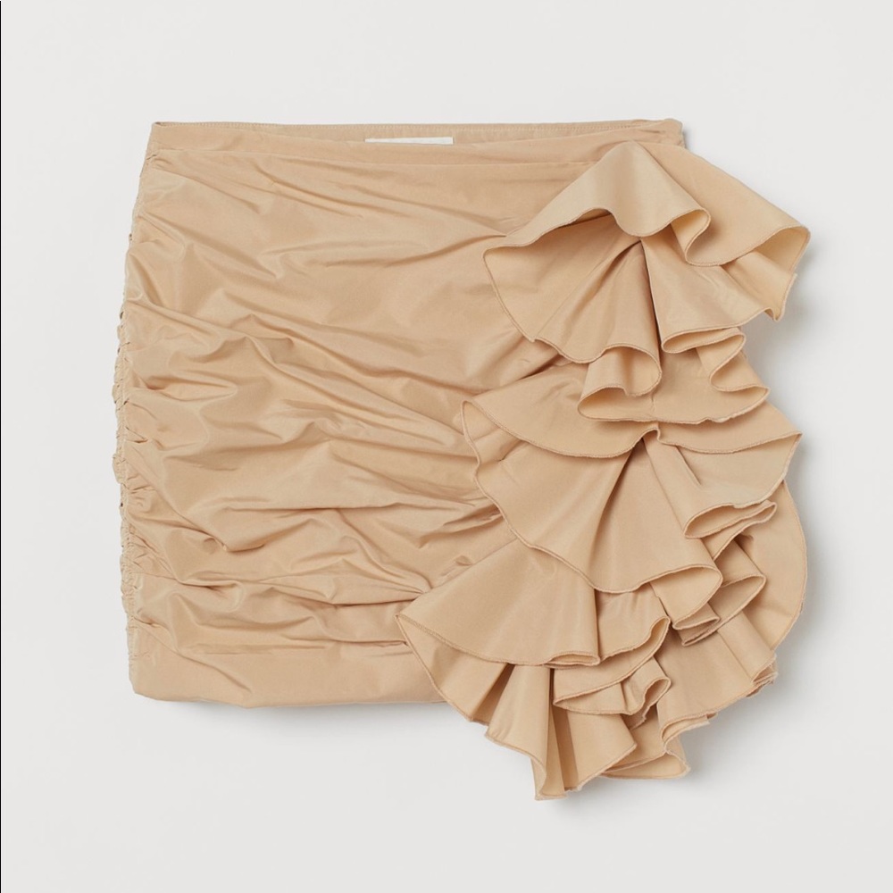 H&M Ruffle Flounced Mini Skirt - Picture 4 of 16